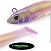 Black minnow lure (25g, Purple)