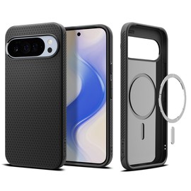 Spigen for Pixel 10 Pro XL Case, Liquid Air MagFit (2025) [Designed for Pixelsnap, Compatible with MagSafe Accessories] - Matte Black