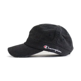 Champion Washwork Cap, 2 Sizes, Large Size, Men's, Women's, Hat, Unisex, Brand, Popular, Trend, Pair Look, Outdoor, Walking, Gift, Present, Black, Free size