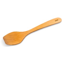 pasoli Wok Turner, Cherry Wood, 37 cm, Anti-Bacterial, Spatula