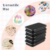 20 Pack Metal Slide Top Tin Containers Rectangular Small Tin