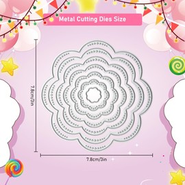 Metal Cutting Dies Stamp Sets For Card Making - Flower Die Cuts, Stamps, Stencils and Supplies