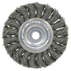 JET 550310-3-1/4 X (3/8-1/2) Knot Twisted Wire Wheel-Unthreaded