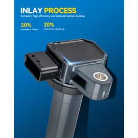 PHILTOP Ignition Coil Pack for Volvo S40 2000-2004, V40 2000-2004, L4 1.9L Turbocharged FWD,Set of 2