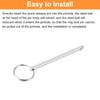 sourcing map 2Pcs 6.3mmx77mm Quick Release Pins, 316 Stainless Steel