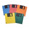 Memorex Lot Of (5) NEW COLOR MEMOREX Floppy Disks 3.5"