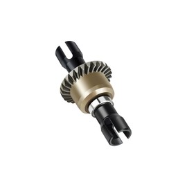 Hosim Differentialgetriebe im Maßstab 1:8, Maßstab 1:10, spiralförmige Differentialgetriebe, Upgrade-Zubehör, Chromstahl, Upgrade-Ersatzteile RC-Fahrzeugdifferentiale F28-CS01 für Hosim X07 X07W X08