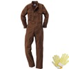 Musashino Uniform, Kurodaruma Long Sleeve Overalls, 49058, 100% Cotton, All