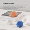mooas Dodecagon Time Ball Rechargeable Mini Timer (White), 11 Preset