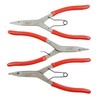 Wilde Lock Ring Plier Set 3pc Straight Right Angle and