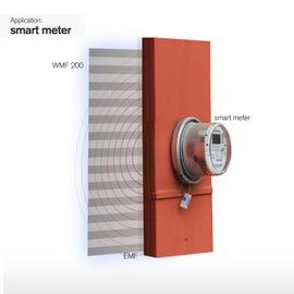 WOREMOR WMF200: Magnetic shielding film for LF and HF Radiation (Width 8", Length 12")