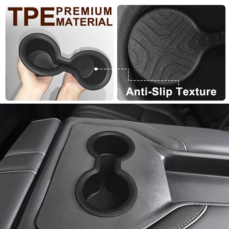Muslogy Compatible with 2023-2025 2026 Honda Pilot Accessories Second Row