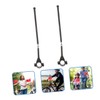 Toddmomy Bike Flag Pole for Handlebar Mount 2 Pack Outdoor