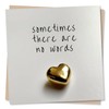 Sympathy Card - Sometimes There Are No Words - Condolence