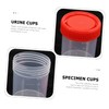 Hohopeti 10 Pack of 60ml Sample Cups Screw Cap Lids