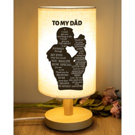 SOUHONEY Gifts for Dad from Daughter, Dad Birthday Gifts from Daughter, Dad Gifts Who Have Everything, Dad New Dad Daddy Gifts, Dad Lamp for Home Decoration, Birthday Christmas Gifts for Dad