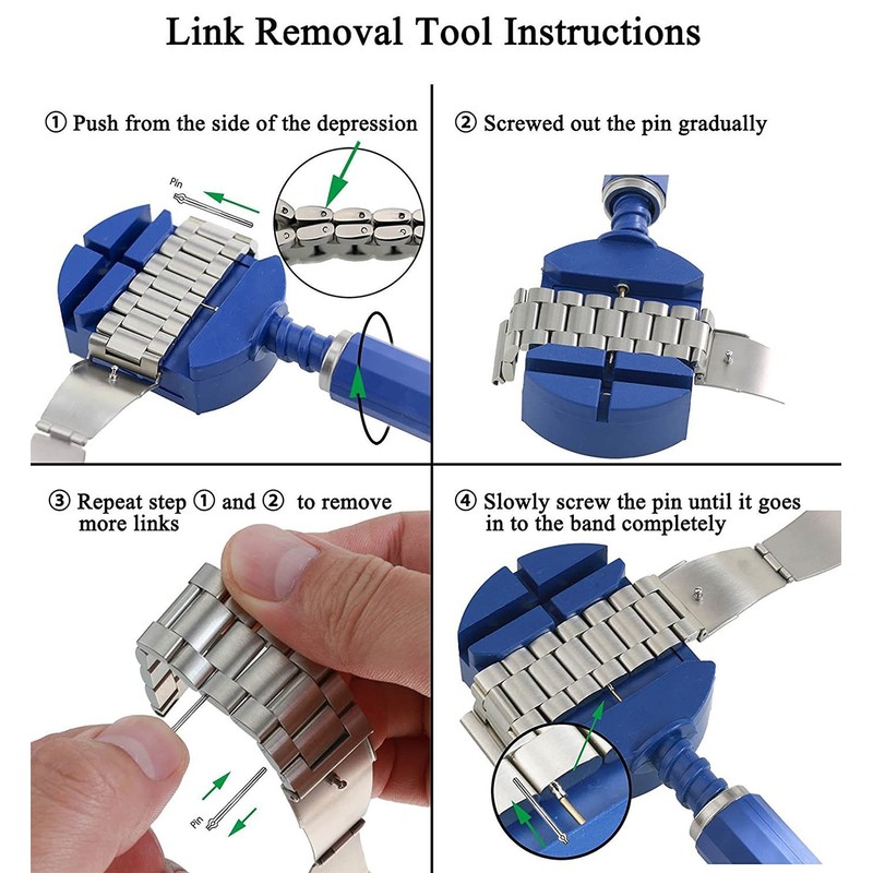 Compatible for Letsfit EW1 Band, Giaogor Quick Release Stainless Steel