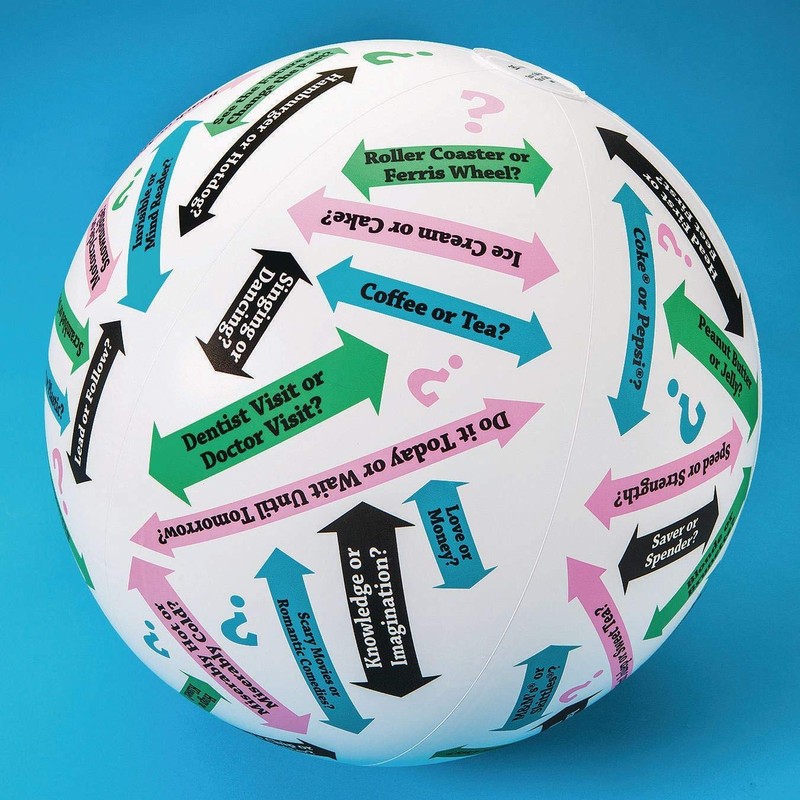 Toss ‘n Talk-About® This or That Ball