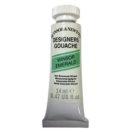 Winsor & Newton Series 3 14ml Tube Designers' Gouache - Winsor Emerald