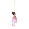 Kurt S. Adler African American Little Ballerina Christmas Tree Ornament,Resin,