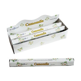 1 X Camomile - Box of Six 20 Stick Tubes, 120 Sticks Total - HEM Incense by HEM 120 sticks
