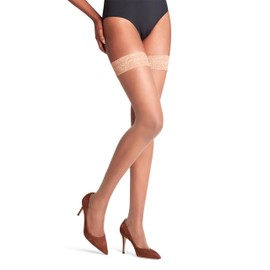 FALKE Women's Stay-Ups, Brown (Espresso 5188)