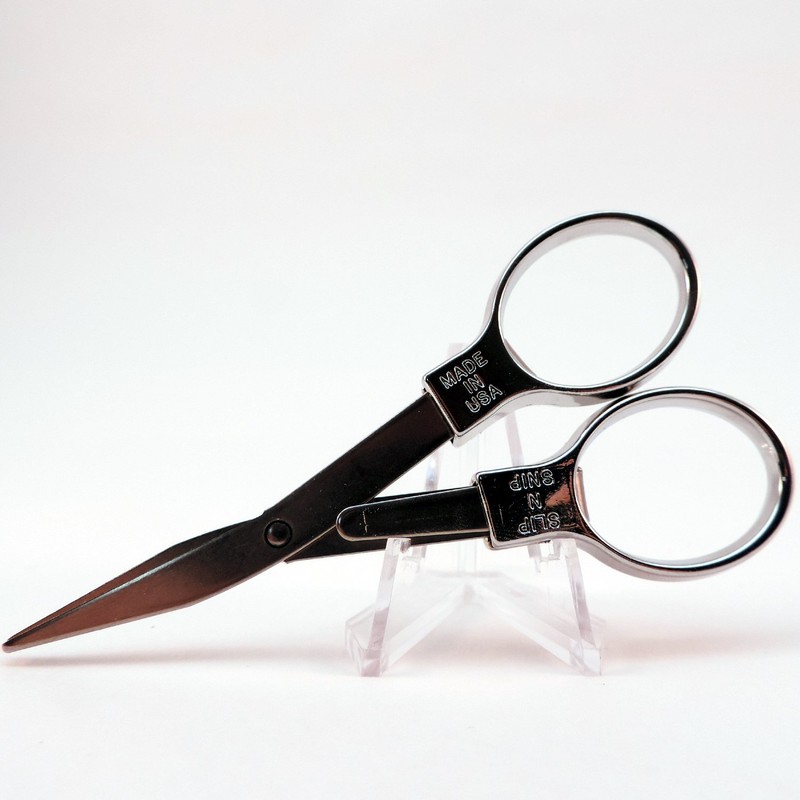 Slip-N-Snip Folding Scissors.