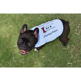 Parisian Pet Dog Cat Clothes Tee Shirts Princess, Prince, XOXO, Lil Angel, Awesome, Party Animal, Suspender, Tie