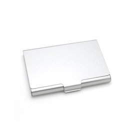 Akkerds Business Card Holder, Large Capacity, Business Name Card Holder, Sturdy and Durable, Business Card Holder, Unisex, Aluminum Alloy Business Card Holder, Simple, Can Store About 20 Business