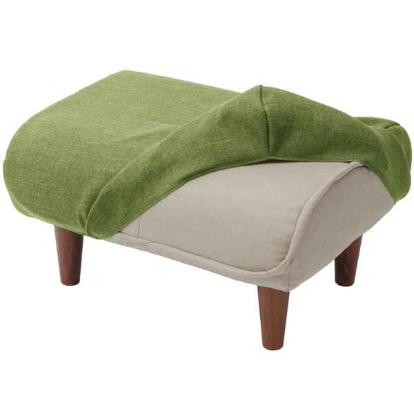 Celtan D281a-562GRN Sofa Cover, Japanese Language Book, Dedicated for 1 Seat, Ottoman, Darian Green