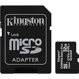 Kingston Canvas Select Plus microSD Card SDCS2/32 GB Class 10 (SD Adapter Included)