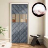 Windproof Padded Winter Curtain - Thermal Insulation & Draft Blocker for Windows 150x220cm