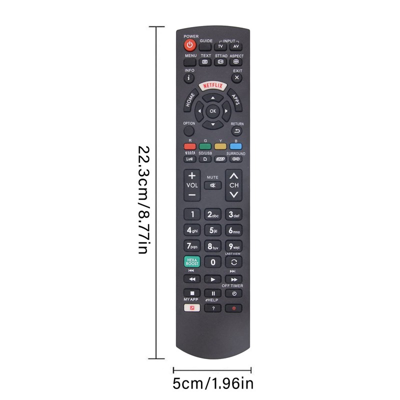Riry Replace Universal TV Remote Control Compatible with All Panasonic