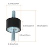 8Pack M8 Rubber Studs Shock Absorber Anti Vibration Isolator Mounts,