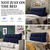 Daneey Headboard Wedge Pillow Bed Wedge Pillow for Headboard Bolster