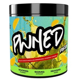 PWNED  Suplemento en polvo a base de Aminoácidos, Vitaminas y Ginseng  Para uso pre entreno (pre workout) y gaming con AstraGin y Dynamine  210...    