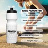 GEMFUL Biking Water Bottles BPA Free Squeeze Sports Bottle 0,75l