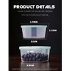LivLab Mker 20 PCS Food Storage Containers with Lids -