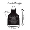 FremiBag BBQ Apron for Men with the 10 Grill Commandments