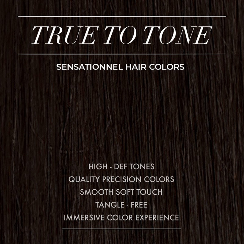 Sensationnel Pearlish bundle human hair - straight deep pearl conditioned