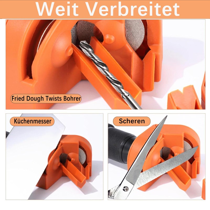 Yuentoen Multipurpose Drill Bit Grinding Sharpener, Drill Sharpener, Drill Grinder,