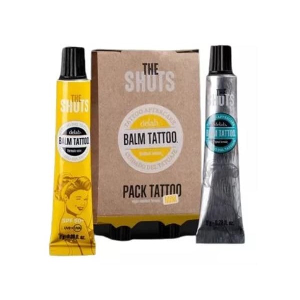 Balm Tattoo Minipack Sunblock 75+ 8g+8g Higiene + Protección