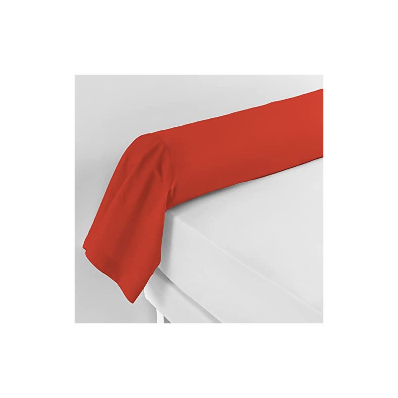 douceur d'intérieur, Lina Paprika Bolster Pillowcase (85 x 185 cm)