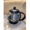 Choice 25 oz. Tempered Glass Tea Pot Infuser with Stainless
