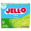 Jell-O Lime Artificially Flavored Zero Sugar Low Calorie Gelatin Dessert
