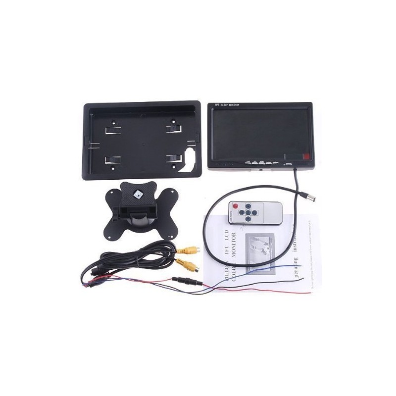 BW 7 inch High Resolution 800 * 480 TFT Color