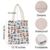 LEVLO Tv Series Inspired Tote Bag Employee Cast Shopping Bag