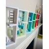 Smiski White Smiski House Display | Mini Figure Shelf Stand