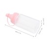 Mobestech 4PCS Squeeze Bottles Reusable Dressing Containers for Sauces Condiments