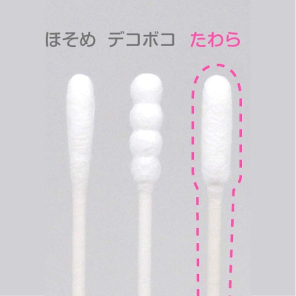 PIPBABY Baby Cotton Swabs, Pack of 200, 2 Rows